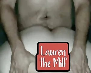 Lauren the Cougar large rump white girl Wifey Plus-size getting plowed fine from behind! See her large rump juggle while she gets plowed hard!!!